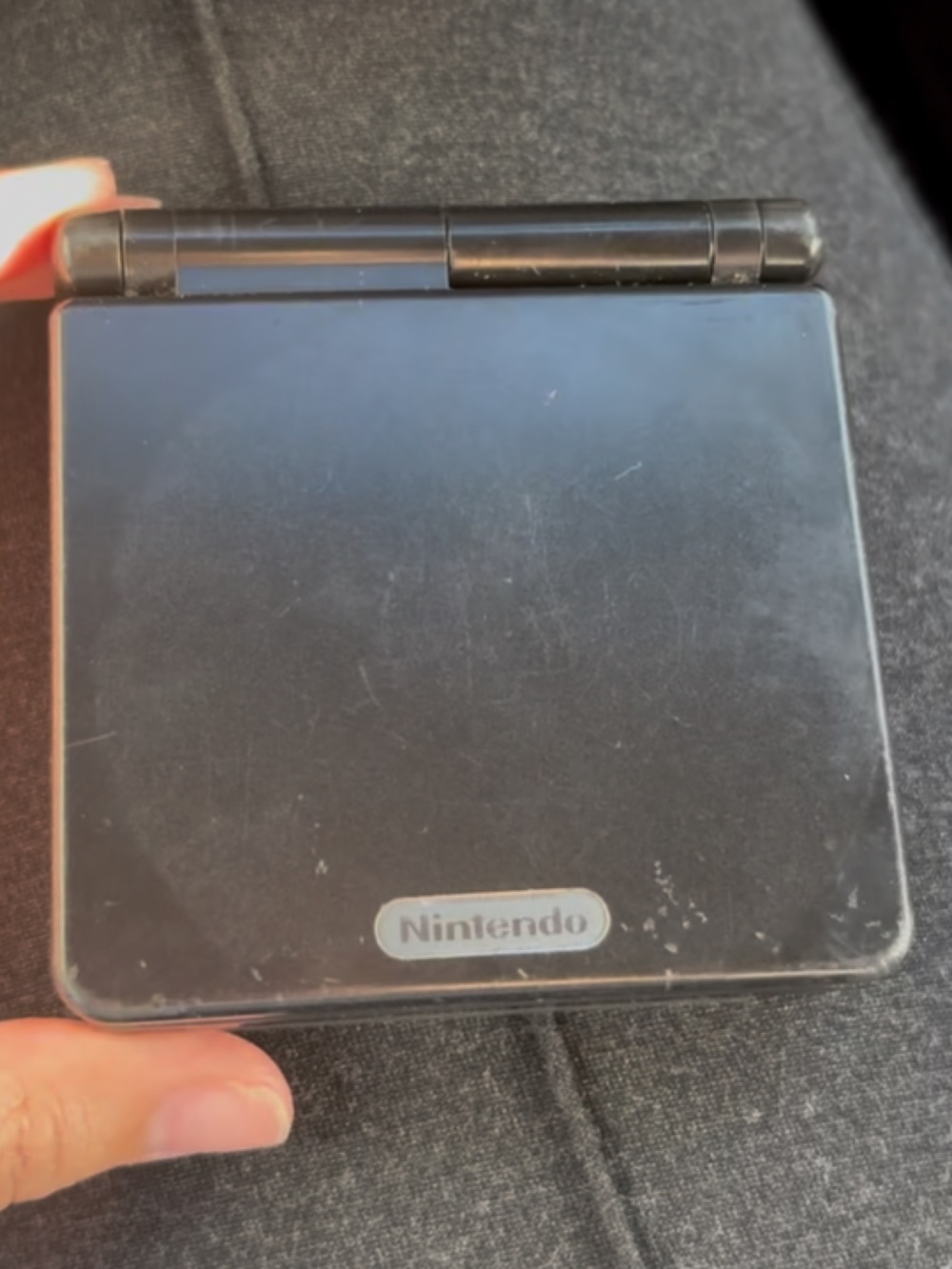 Nintendo Game Boy Advance SP Black Handheld Console OEM RETRO